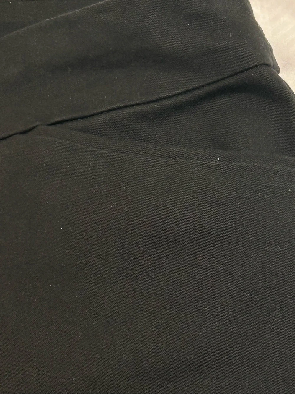 Croft & Barrow  Women’s Effortless stretch skimmer capris pull on Black size 12